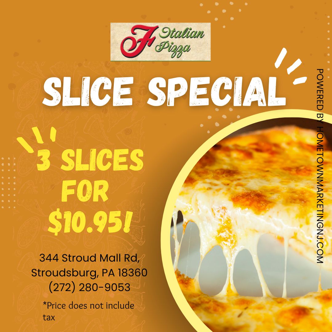 F Italian   3 slice special 